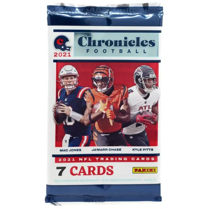 2021 Panini Chronicles Football Blaster Pack (7 Cards)