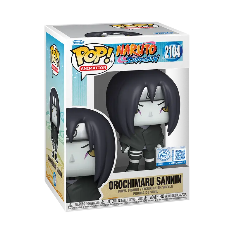 Naruto: Shippuden Orochimaru Sannin Funko Pop! Vinyl Figure #2104 - Entertainment Earth Exclusive