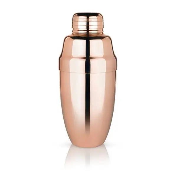 True 4809 Summit Copper Heavyweight Cocktail Shaker - Kitchen Utensils for Drink Preparation