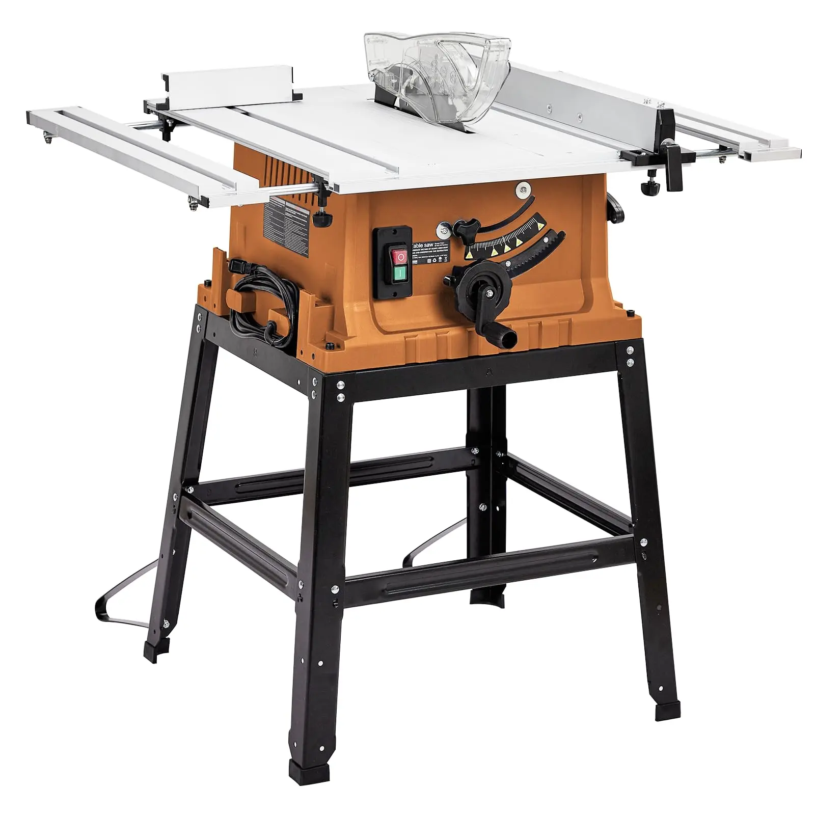 GARVEE Multifunctional 10 Inch Table Saw 15A, 5000RPM with Bevel Cut GARVEE Multifunctional 10 Inch Table Saw 15A, 5000RPM with Bevel Cut