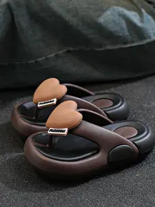 Fresh Girl Style Sandals, Lightweight and Soft, Summer Daily Wear, Versatile Women's Slippers, Casual PU Leather Eva Sole