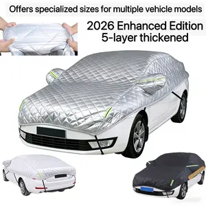 Available year-round 5-Layer Heavy-Duty Car Cover Provides sun protection, UV protection, dust protection, and water resistance car covers for outside car cover protection car covers for suv car cover for sun car cover exterior car covers for snow