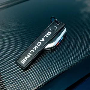 BLACKLINE Keychain – Sleek, Durable, and Lightweight Accessory for Car Enthusiasts