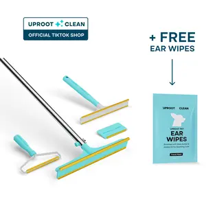All Uproot Cleaners Bundle - Ultimate Pet Hair Cleaning Set for Thorough Floor Sweeps and Quick Touch-ups Deshedding Tool Grooming