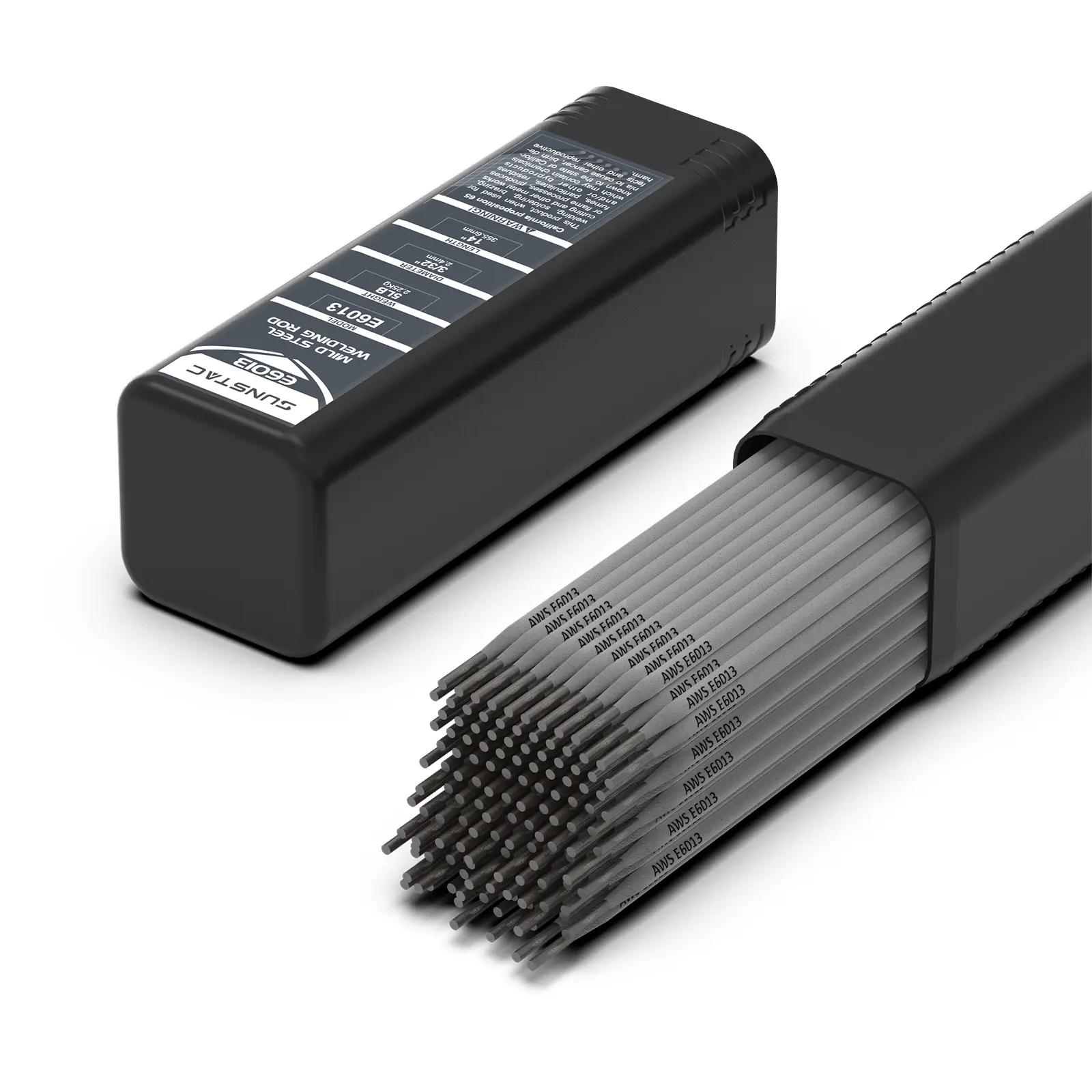 E6013 Welding Rods 3/32" & 1/8" Carbon Steel Stick Electrodes 5LB Pack, Shielded Metal Arc Welding Electrodes, Low Spatter All Position Welding Sticks