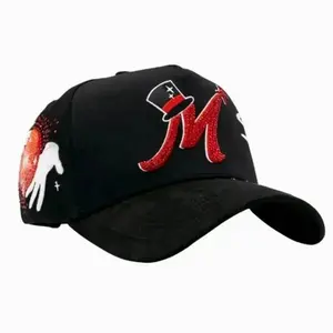 Thirty One Hats x El Mago Snapback Limited Edition Streetwear Cap with Unique M Logo and Top Hat Design