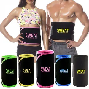 Women Waist Trainer Trimmer Exercise Belt Neoprene Sauna Sweat Bands Women and Men Sweat Band Waist Trainer for Training & Workouts,  Tummy Wrap Workout Belt Sweat Belly Band Sports Girdle Sauna Suit