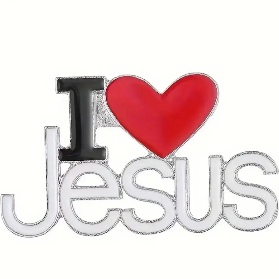 I heart Jesus enamel pin I heart Jesus enamel pin