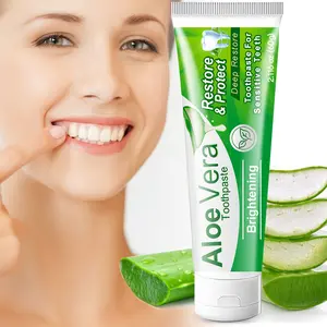 Aloe Dent Whitening Toothpaste, Fluoride-Free, Gentle, Natural Action, Vegan, Cruelty-Free, No Sls, Healthy Gums, 60g