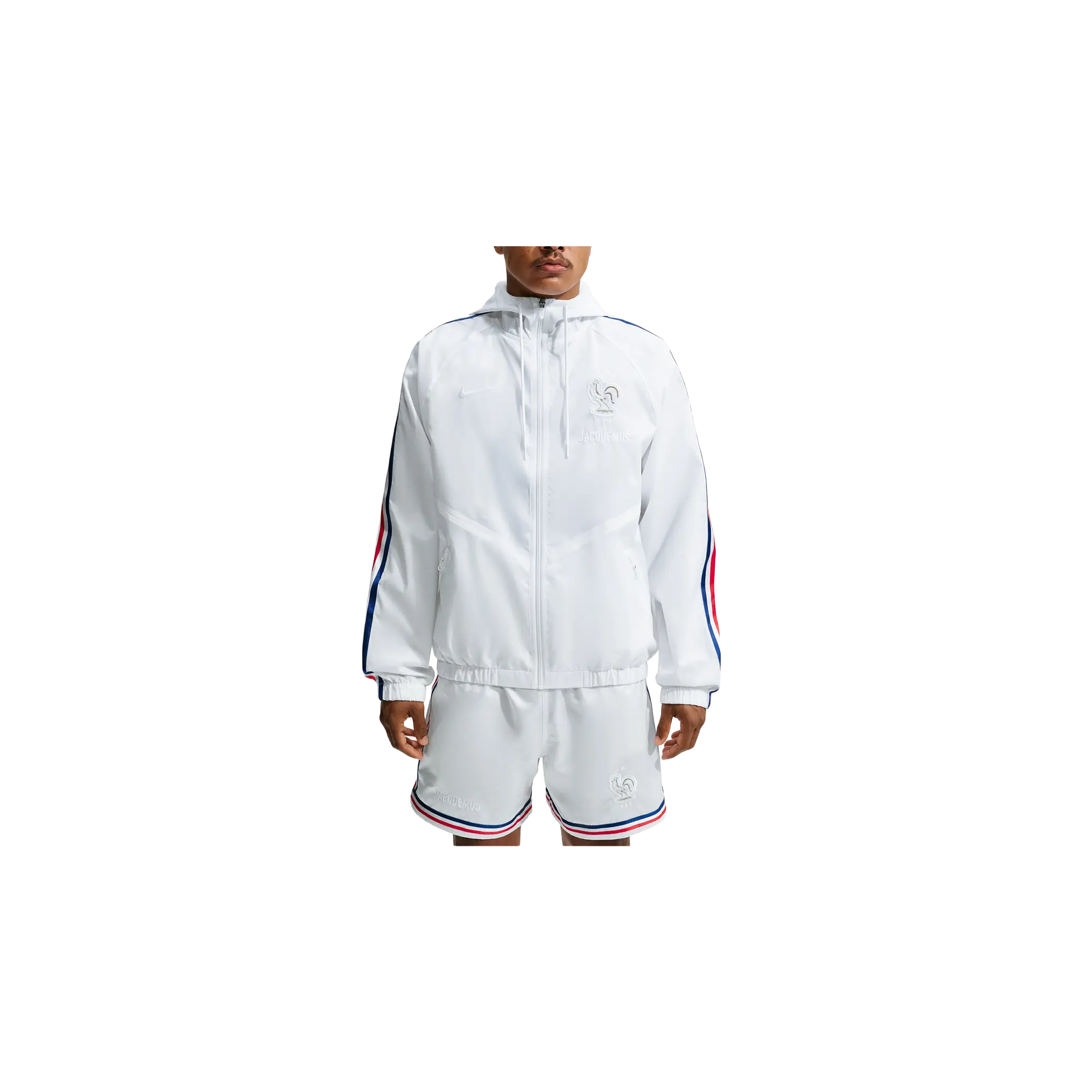 France x Jacquemus Anthem Track Jacket "White" IH1614 100