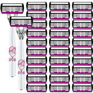 Stainless Steel Manual Shaving Tool for Men and Women, Smooth Pain-Free Hair Removal, Oil-Free Beauty Accessory, Perfect Gift