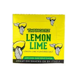 100x Twangers Zesty Lemon-Lime Packet - Twang Beer Salt Shaker Seasoning Topping Garnish Citrus Flavoring Cooking Kitchen Spice Michelada Rim Accessory Gourmet Dressing Marinade Bulk Pack Wholesale Bundle Lot.035oz 100ct