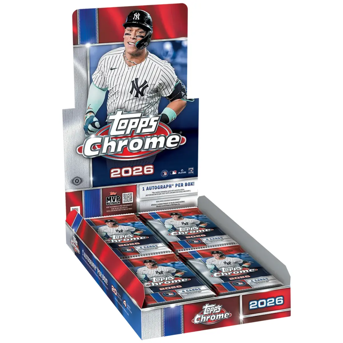 1x 2026 Topps Chrome Baseball Hobby PYT Break 8/13*1