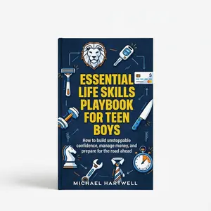 Essential Life Skills Playbook For Teen Boys: How To Build Unstoppable Confidence, Manage Money, And Prepare For The Road Ahead