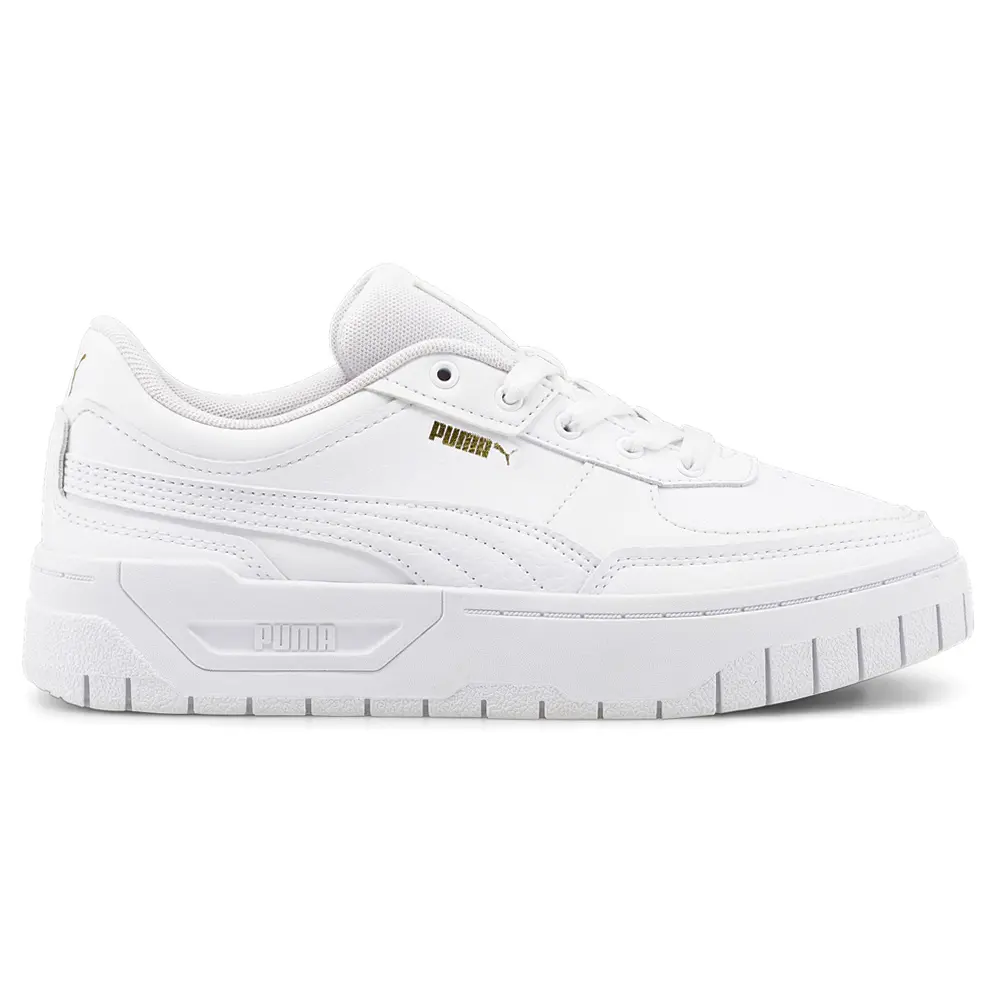 PUMA Womens Cali Dream Lace Up Sneakers Shoes Casual - White PUMA Womens Cali Dream Lace Up Sneakers Shoes Casual - White