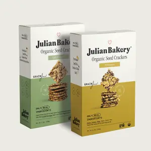 Organic Seed Crackers - Variety Pack 8.4oz Organic Seed Crackers - Variety Pack 8.4oz