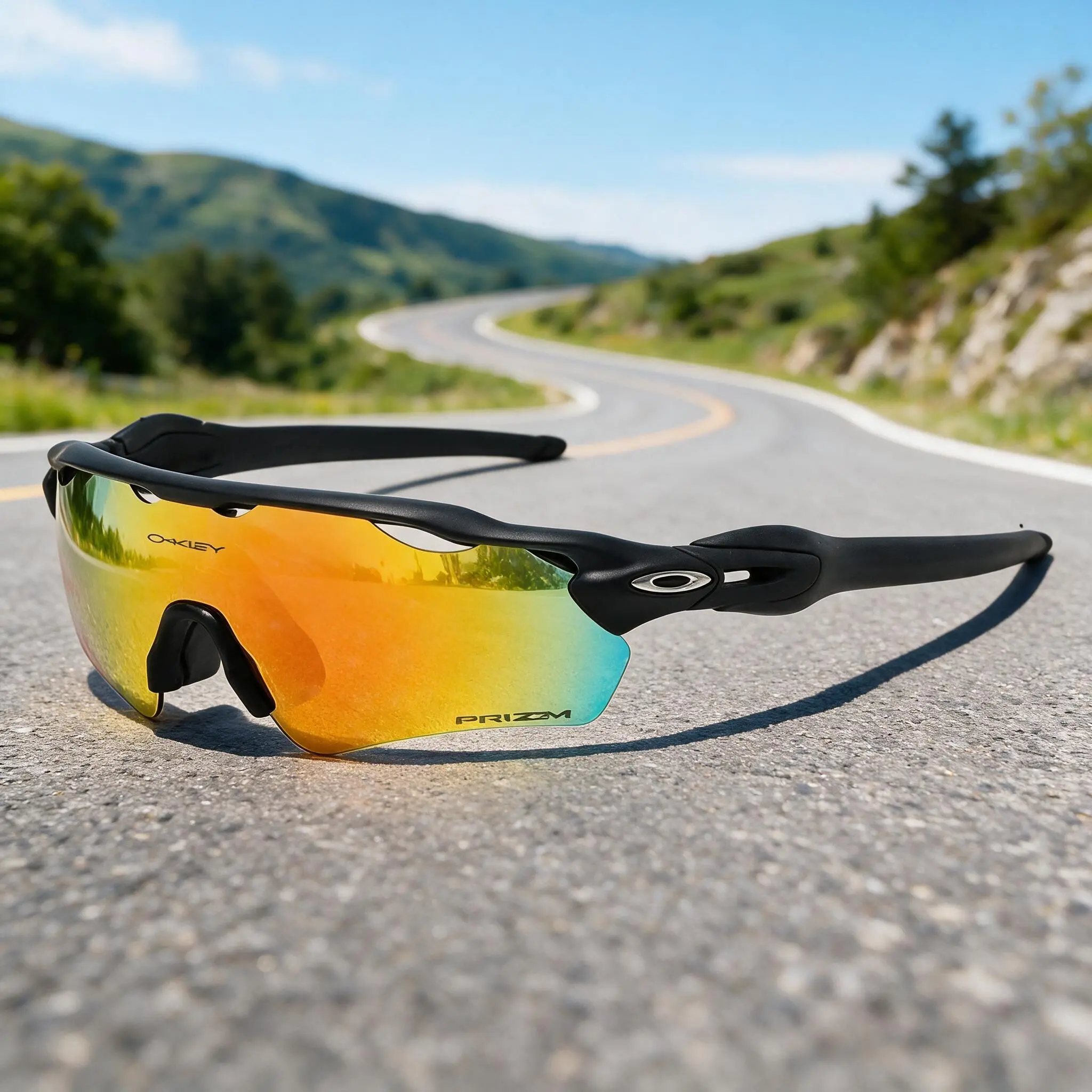 <3_Oakley Sport Shield Sunglasses Wraparound UV Protection Outdoor Glasses for Cycling Fishing Hiking