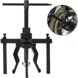 Bearing Puller Tool 3 Jaw Pilot Bearing  Kit, Blind Bearing Extractor Small Tool Set, CR-V Steel, Three Jaw Design