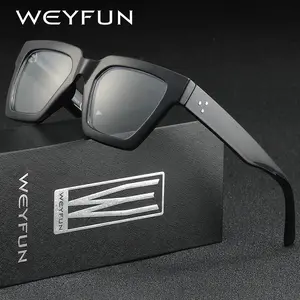 Weyfun Simple Large Frame High-Definition Reading Glasses, Clear Vision, Comfortable Nose Support, Suitable for Men and Women, Great Gift Option