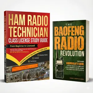 Baofeng Radio Starter Pack (2 Book Package)