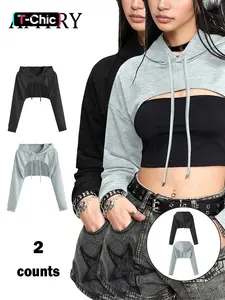 Women's Tie-Dye Long-Sleeve Adjustable Drawstring Hoodie, Sweatshirts, Casual Fitted Loose Fit Design, All-Season Versatile Daily Wear