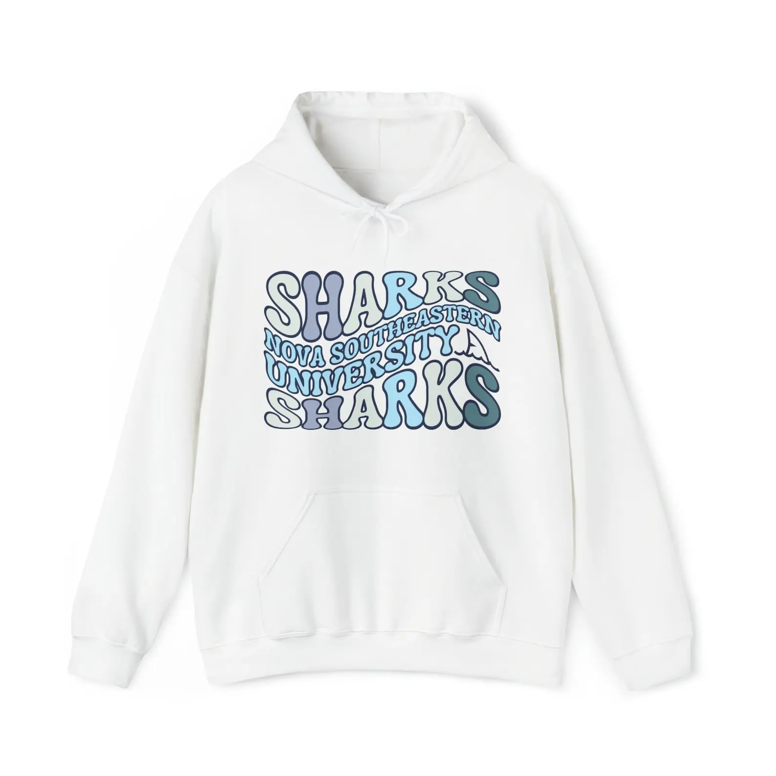 Nova Southeastern University Shirt, Nova Southeastern University Hoodie, NSU Merch, Fins Up, College Sweatshirt, NSU sharks Fabric Menswear
