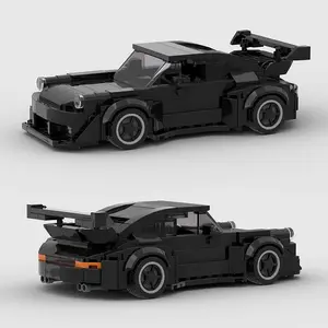 354 PCS 911 Turbo[compatible with LxGO]Speed Champions Racing Car Sports Model Garage Sets Building Blocks Famous Racers City Vehicle Technique DIY Bricks Toys(M10448) Christmas Gift Christmas Gift