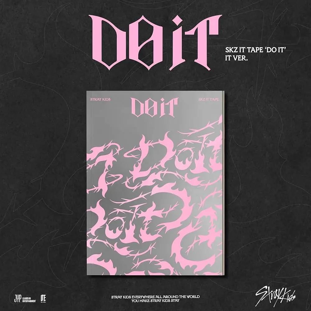 Stray Kids – SKZ IT TAPE 'DO IT' [Standard IT Ver.] 3rd Special Album Official K-Pop CD + 68p Photobook + DIY Mini Photobook + Photocard + Lenticular Cards