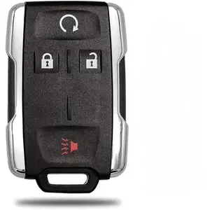 4-Button Entry Remote Key Fob Shell Replacement Key Fob Protector - Fulfilled by 3-Day Fast Shipping - Fits Chevy /Colorado, Sierra 1500/2500/3500 /Canyon (2014-2021) | Part -32337100