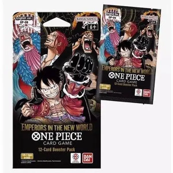 *LIVE RIP* OP09 Emperors in the New World - Sleeved Booster Pack
