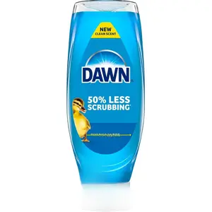 Dawn EZ-Squeeze Ultra Dish Soap Liquid Original Refill 22 fl oz - 50% Less Scrubbing & Wildlife Friendly Dishwashing Soap with Clean Scent Cleaning Household