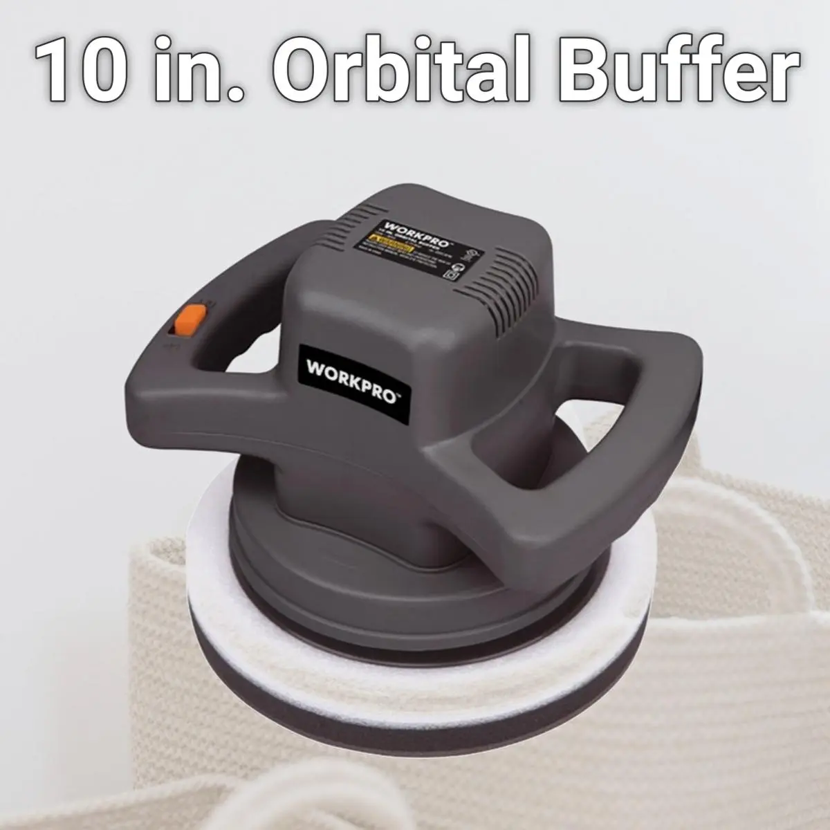 【ほぼ未使用】 PICHARPAK WORK SHOP WORKPRO 2206944 10 in. Random Orbital Polisher, Power Tool with
