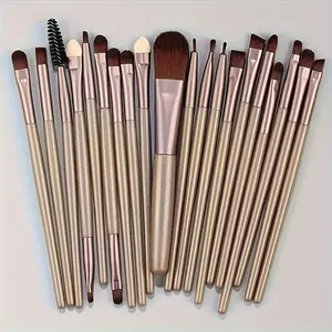 Professional Makeup Brush Set, 20pcs Soft Bristles Multifunctional Makeup Brushes for Foundation, Powder, Concealers, Eye Shadows, Makeup Accessories for Women, Cosmetic Brush Set