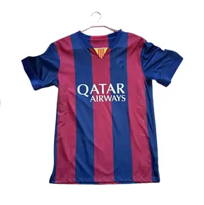 1415 HomeVintageJerseyNo.10MessiShort Soccer Jersey quick dry football jersey baseball mexico jersey Athletic Techwear soccer jerseys benito jersey