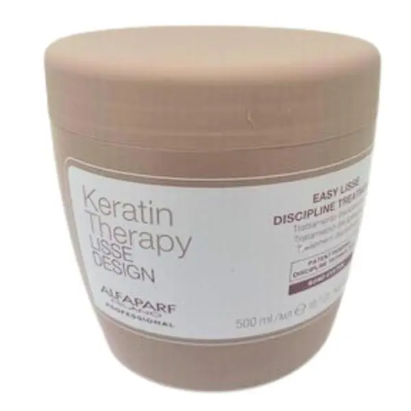 Alfaparf Lisse Design Keratin Therapy Easy Lisse Discipline Treatment 18.7 Oz Youth Formula Hair Care Product