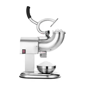 440Lbs/H Electric Ice Crusher with 350W Motor & 4 Stainless Blades