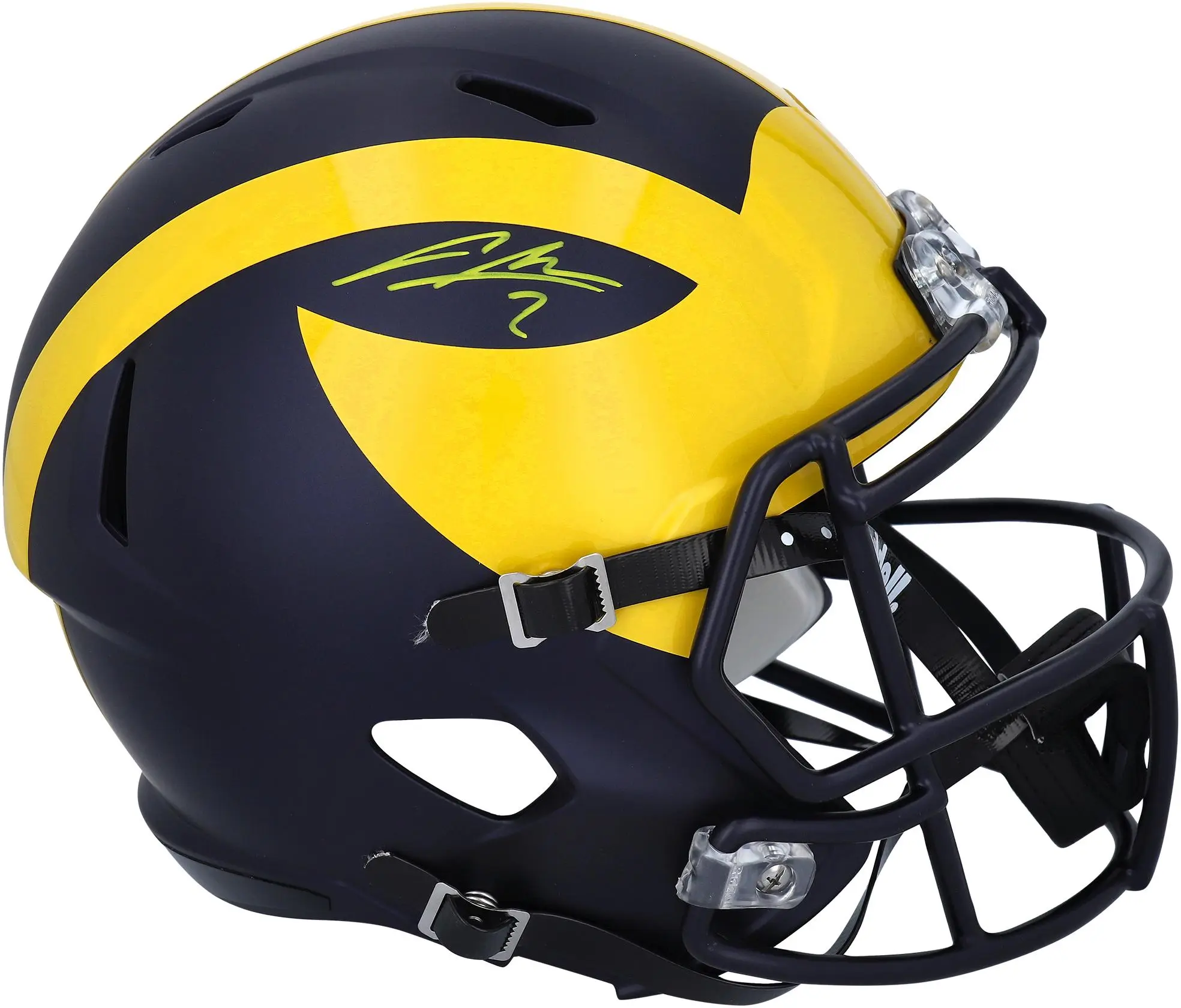 Charles Woodson Michigan Wolverines Autographed Riddell Speed Replica Helmet - Fanatics Authentic Certified