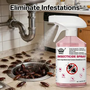 Effective Pest Control Solution for Cockroaches & OtherInsects User-Friendly & Versatile Usage Kills Roaches Dead