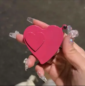 Memorial Day activities! Cool No Gas Lighters,Love Shape Red FlameWindproof Lighters,Jet Flame AdjustableFlameRefillable Butane for Girls Men FriendsGifts