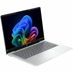 BRAND NEW HP OmniBook 5 14" Copilot+ PC (14-he0020nr)-Snapdragon X Plus X1-26-100, 16GB RAM, 512GB SSD, Glacier Silver Aluminum  Intel Win 11 Laptop with Copilot AI Business