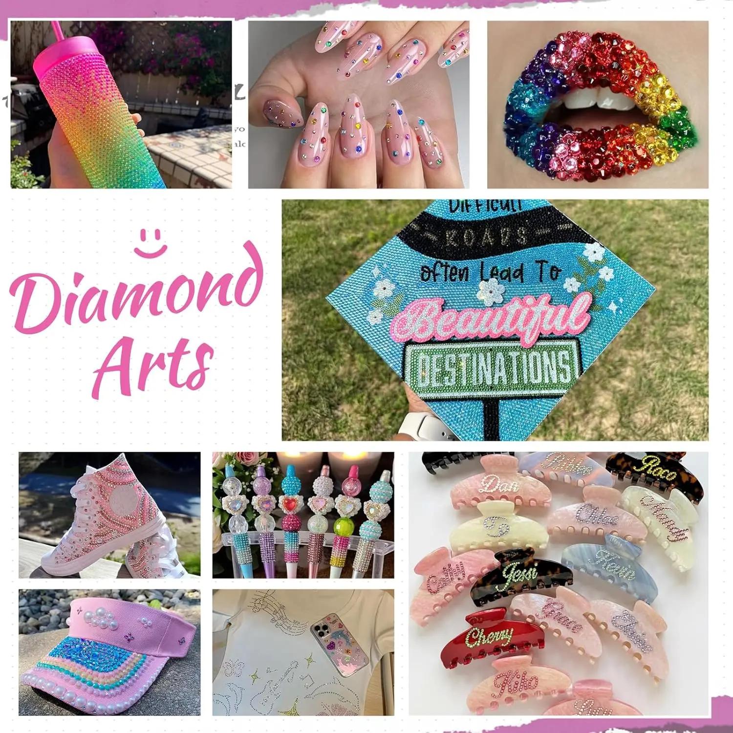 30000Pcs 3mm Jelly Flatback Rhinestones, Bedazzling Kit for Nail Art, Shoes & DIY Diamond Art, Multi-Surface Craft Gems for Fabric, Glass, Plastic, Phone Cases & More, Perfect for DIY Crafting, Decoration & Creative Projects