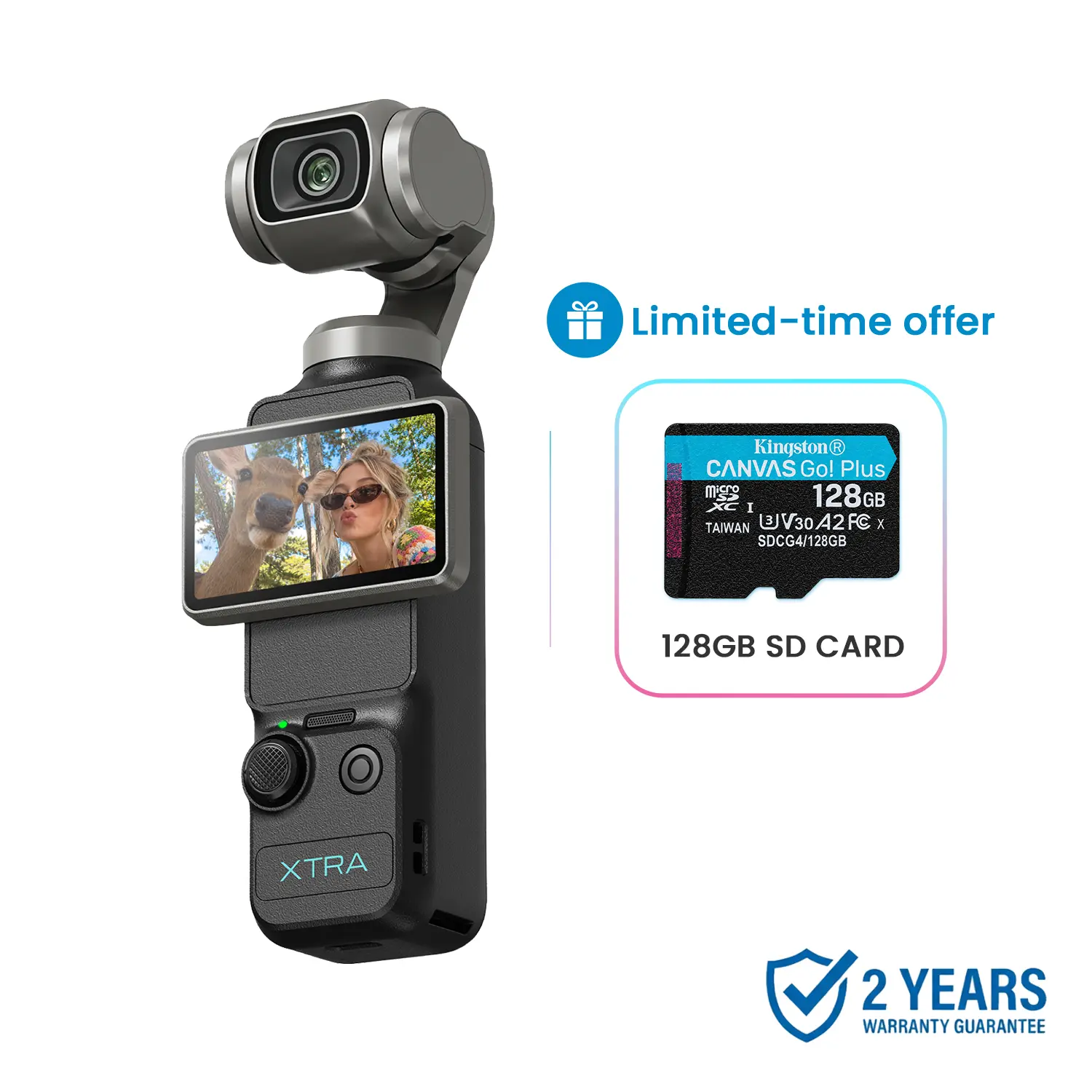 Xtra Muse Vlogging Camera with 1'' CMOS 4K/120fps Videos 3-Axis Gimbal Stabilizer Fast Focusing Face/Object Tracking Portable Handycam Camcorder Xtra Muse Vlogging Camera with 1'' CMOS 4K/120fps Videos 3-Axis Gimbal Stabilizer Fast Focusing Face/Object Tracking Portable Handycam Camcorder