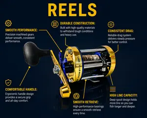 Catch America Rigged Trolling Reel – Hybrid Leadcore