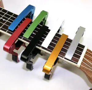 TIKA Guitar Capo for Acoustic and Electric Guitar, Quick-Change Fret Clamp for String Instrument Use 1-Pack