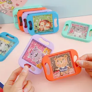 10 Piece Children Balance Maze Toy Set, Puzzle Game, Puzzles for Toddlers, Creative Puzzle, Hand-Eye Coordination Training, Cartoon Design, Ideal Birthday & Party Gift, Color Random