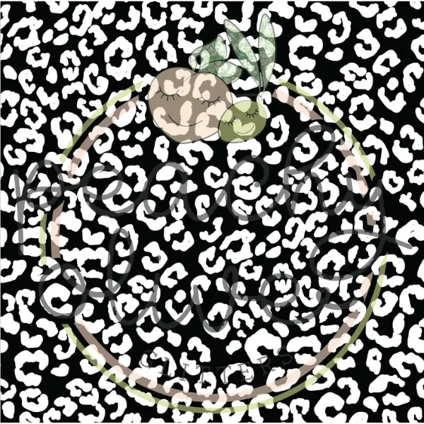 Peekaboo Cheetah Print Vinyl