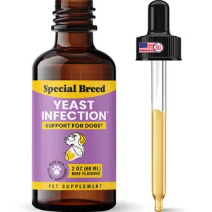 SPECIAL BREED Natural Yeast Infection Treatment for Dogs - 2 oz, Made with Natural Ingredients, Sensitive Skin Care, Soothing Itch Relief, Ear Infection Care, Reduced Irritation
