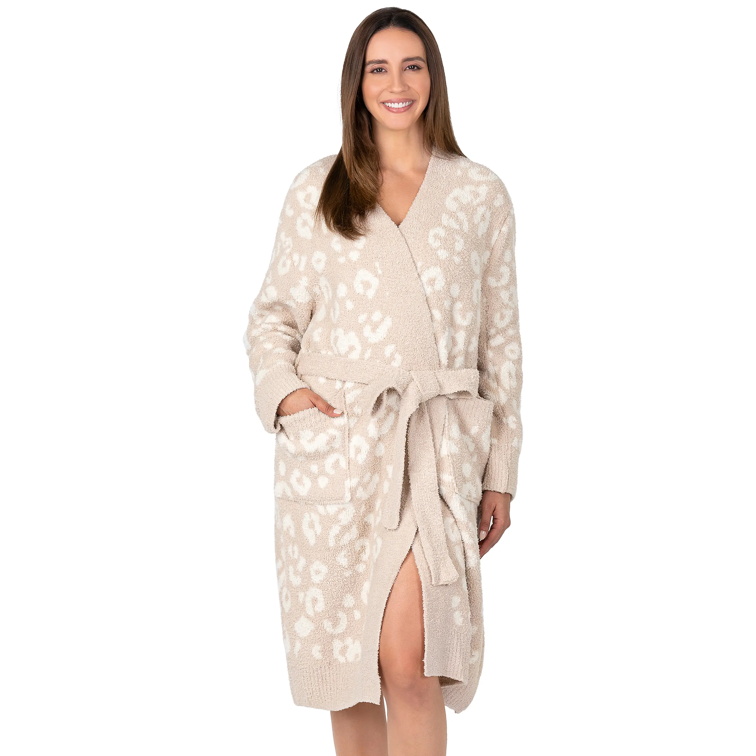 Women's Buttery Soft Knit Short Robe