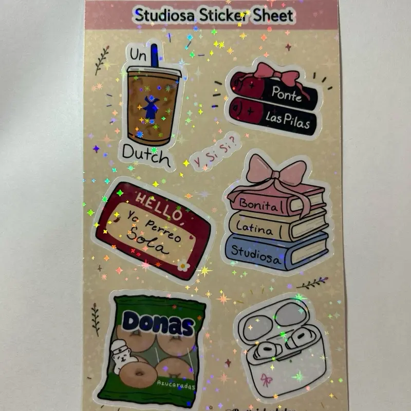 Latina Sticker Sheet