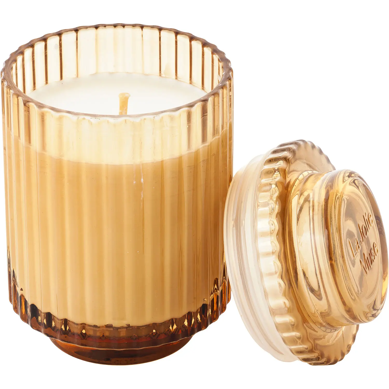 Amelie Vanilla Bomb By La Jolie Muse Soy Wax Candle For Unisex